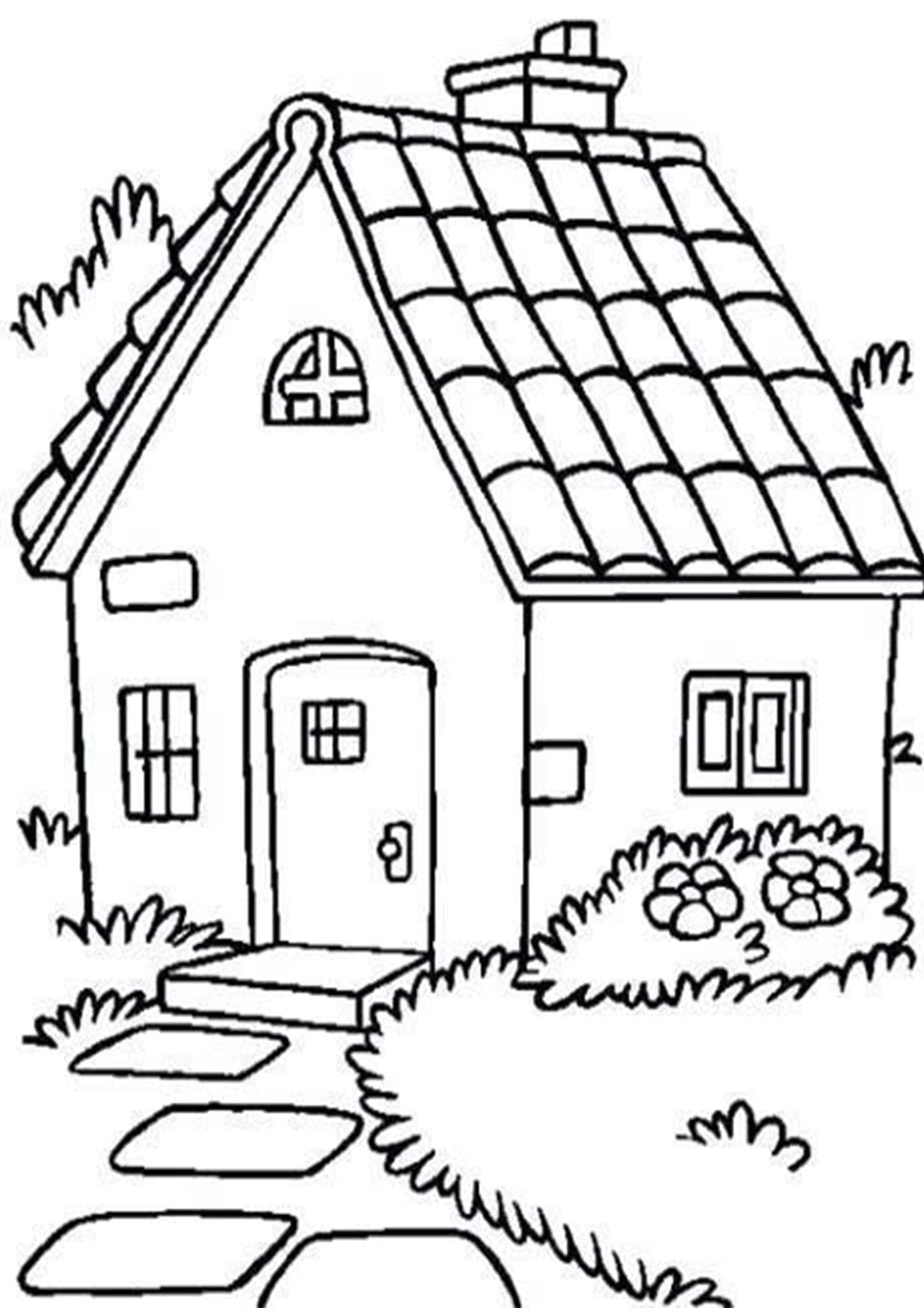 Printable Coloring Pages House