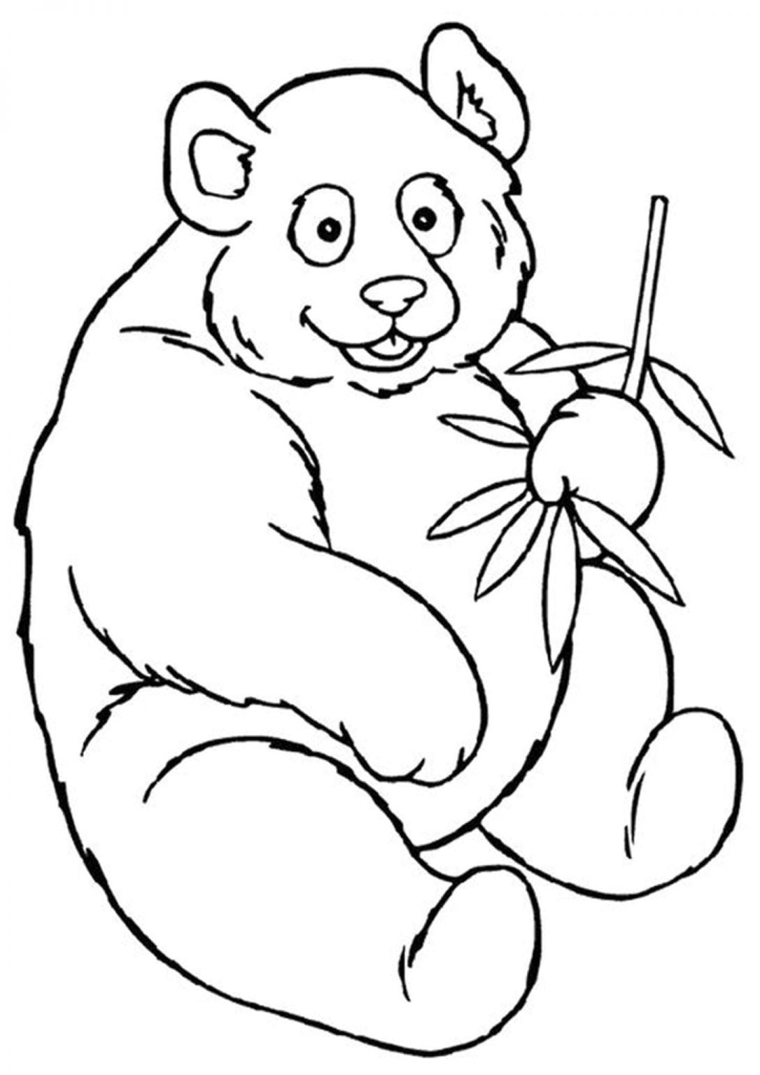 Free & Easy To Print Panda Coloring Pages - Tulamama