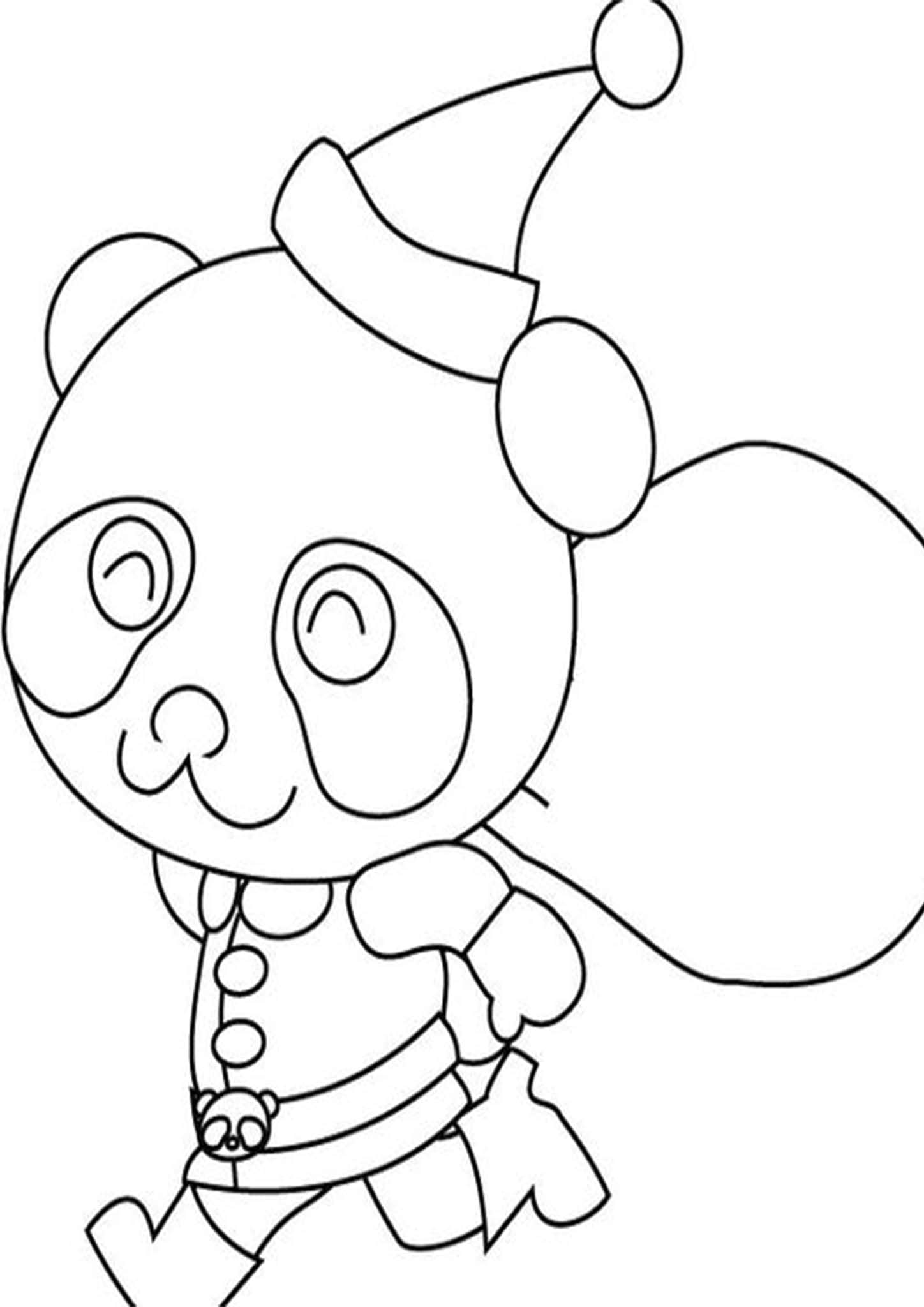 Free & Easy To Print Panda Coloring Pages - Tulamama