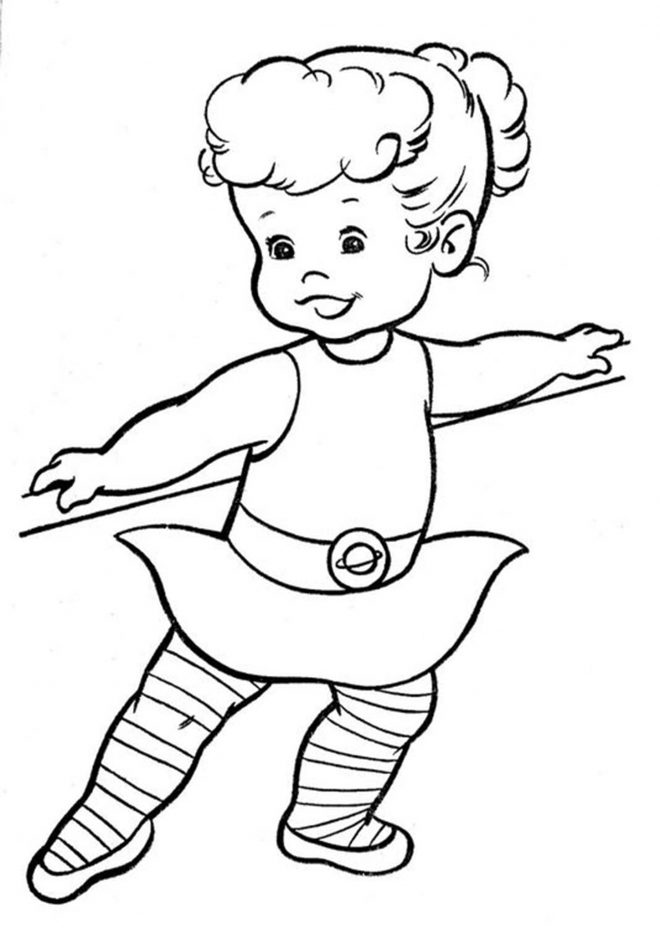 Free & Easy To Print Ballerina Coloring Pages - Tulamama