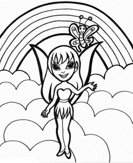 Free & Easy To Print Rainbow Coloring Pages - Tulamama