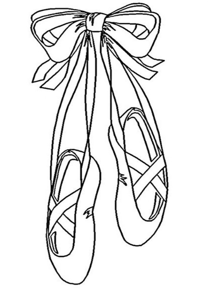 Free Ballerina Coloring Pages To Print