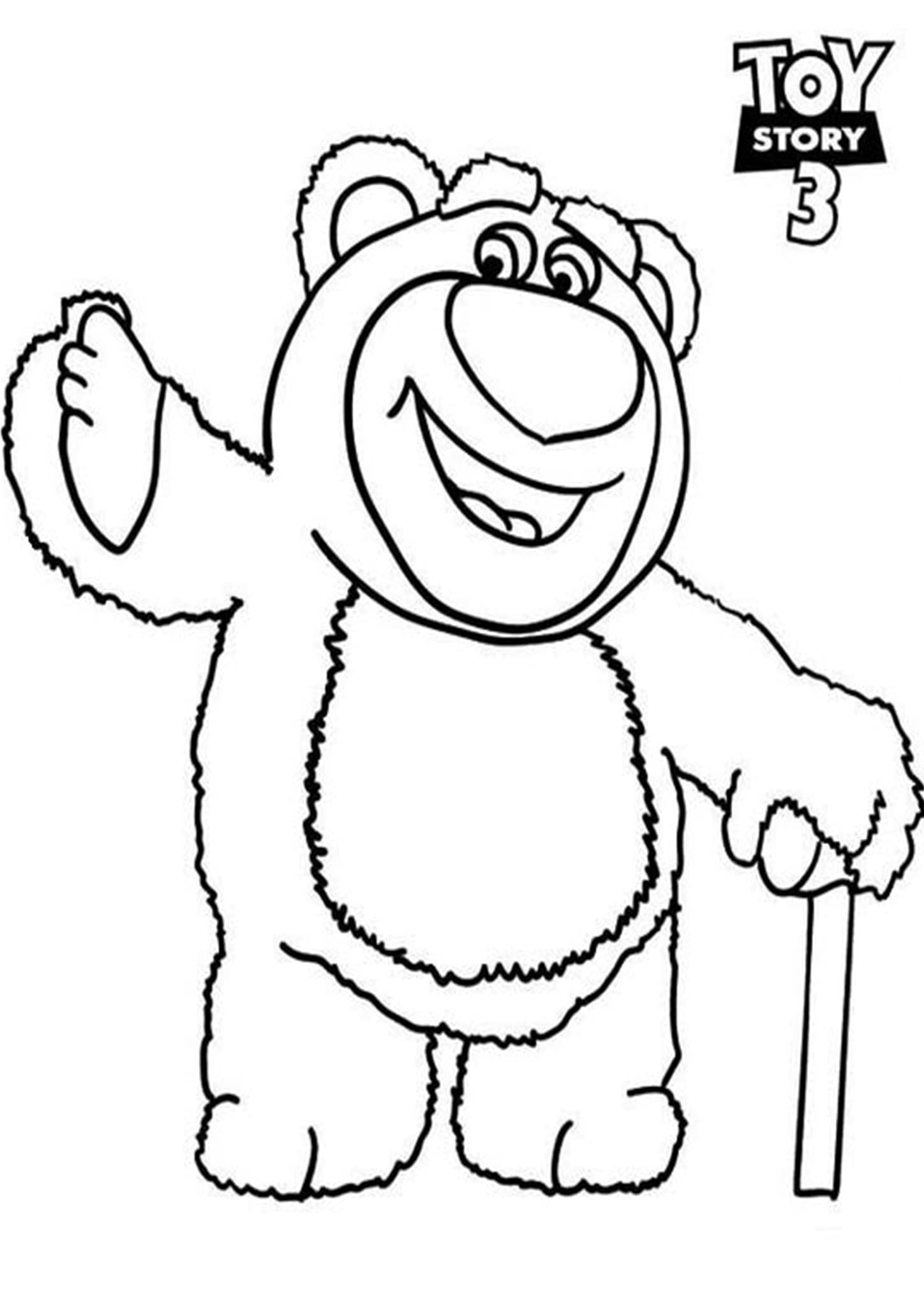 coloring pages of big baby toy story