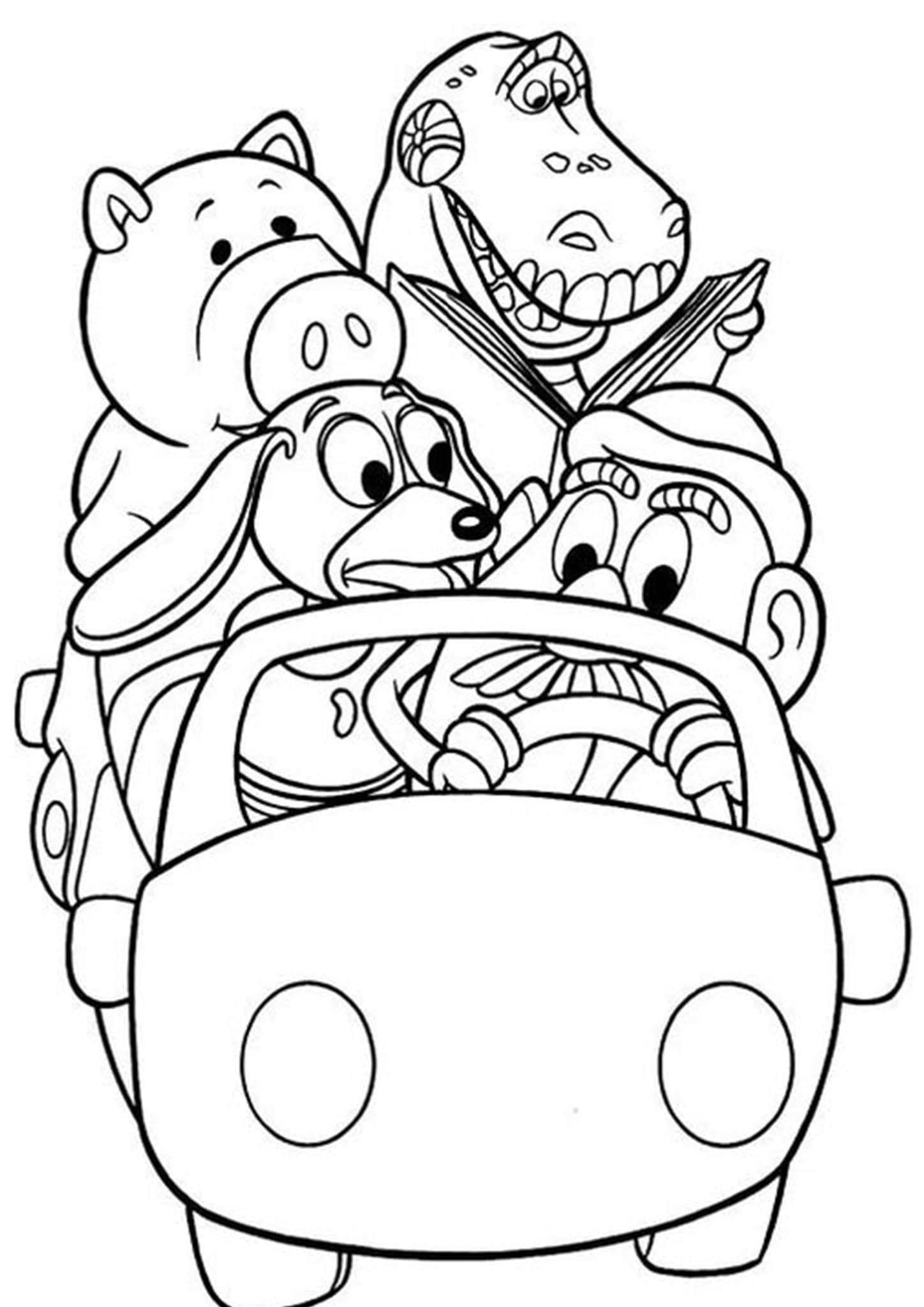 Free & Easy To Print Toy Story Coloring Pages - Tulamama