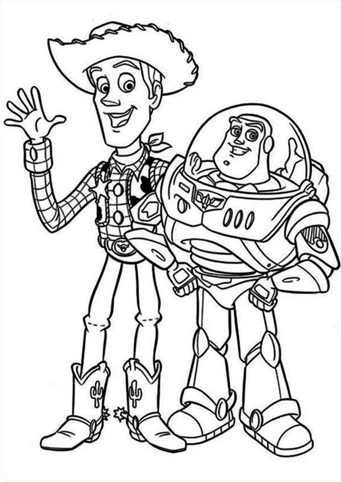 Free Easy To Print Toy Story Coloring Pages Tulamama