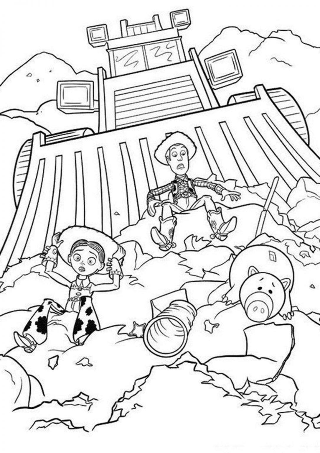 Free & Easy To Print Toy Story Coloring Pages - Tulamama