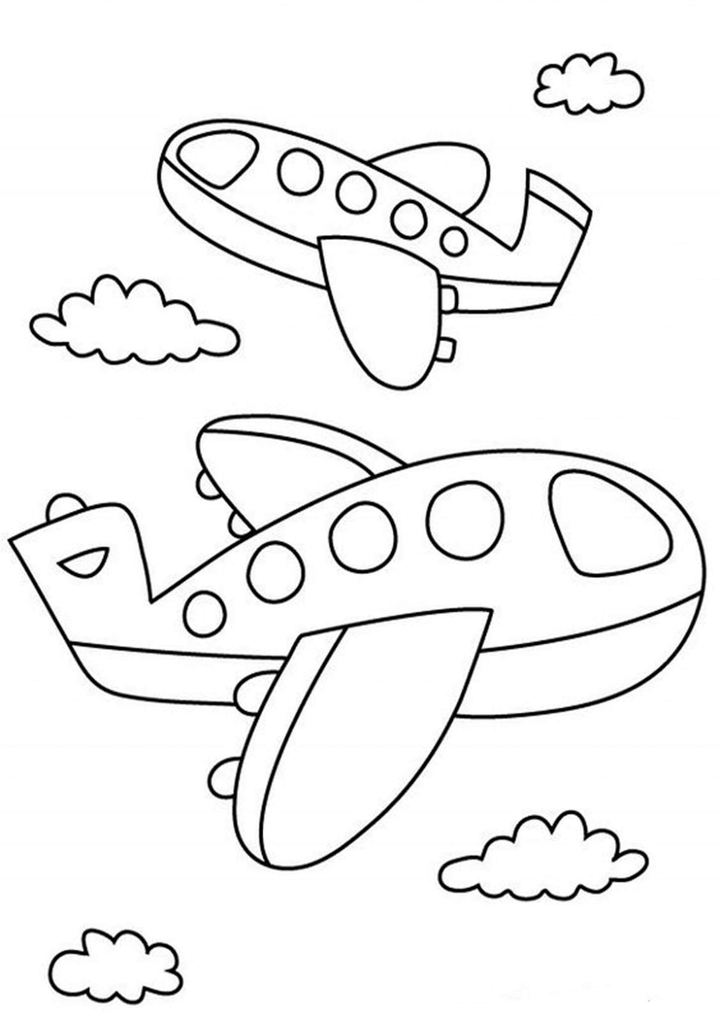 Fun airplane coloring pages for your little one. They are free and easy to print. The collection is varied with different skill levels and...