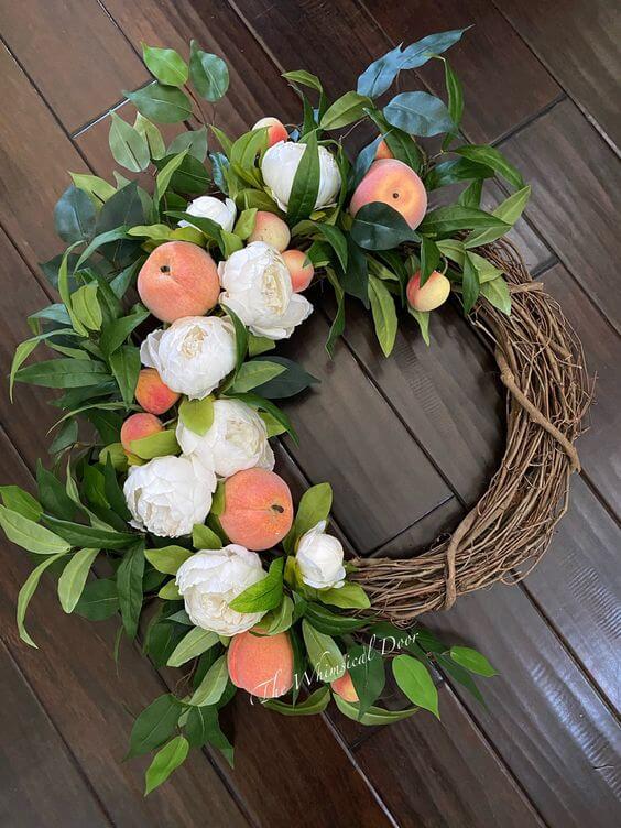 Baby Shower Wreaths | Beautiful ideas for creating your own welcome wreath - perfect for the front door. Amazing DIY designs for baby girl, baby boy, and neutral baby wreath ideas. #babyshower #welcomewreath #homedecor