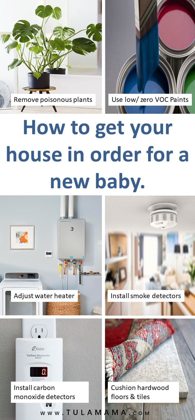 How to prepare your house for a new baby