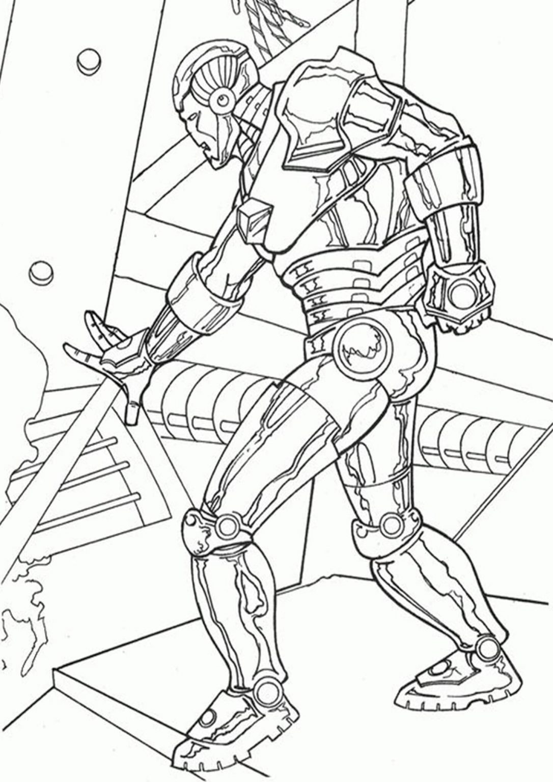 Free & Easy To Print Iron man Coloring Pages - Tulamama