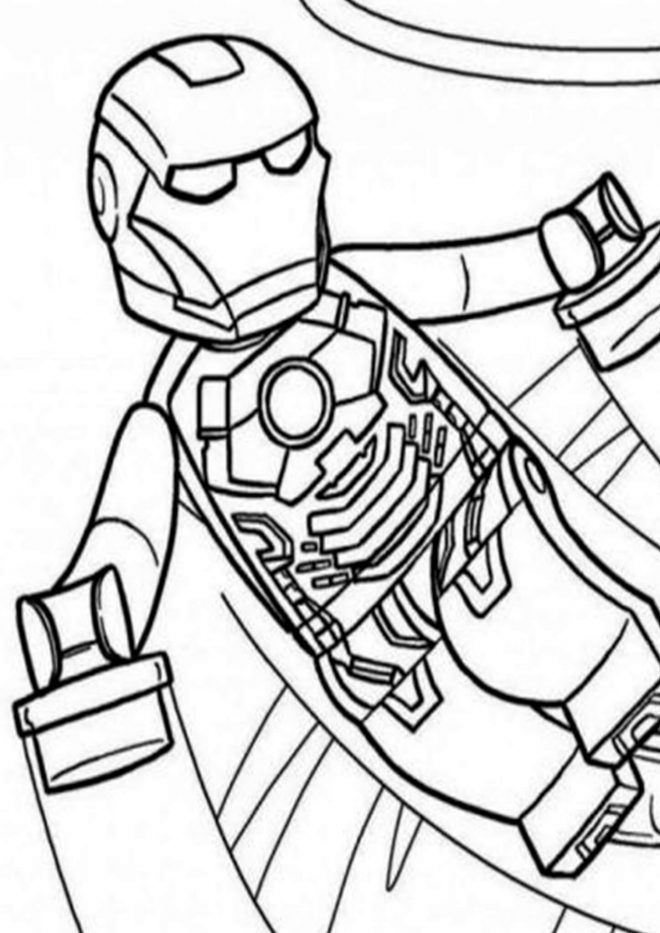 Free & Easy To Print Lego Coloring Pages - Tulamama