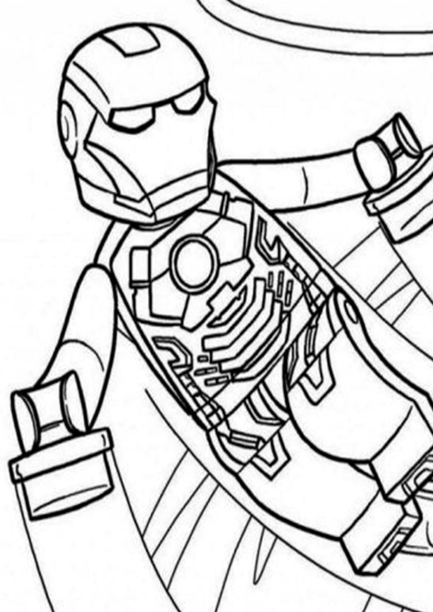 Free & Easy To Print Lego Coloring Pages - Tulamama