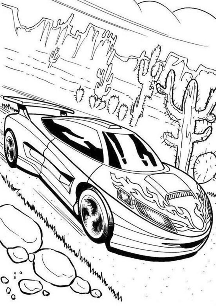 race car coloring pages