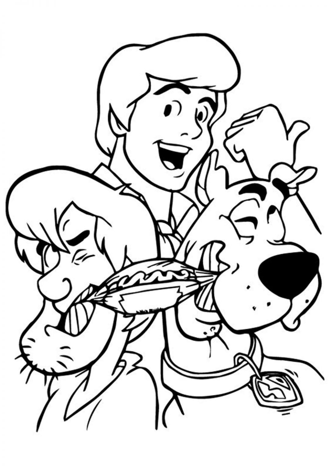 Free & Easy To Print Scooby Doo Coloring Pages - Tulamama