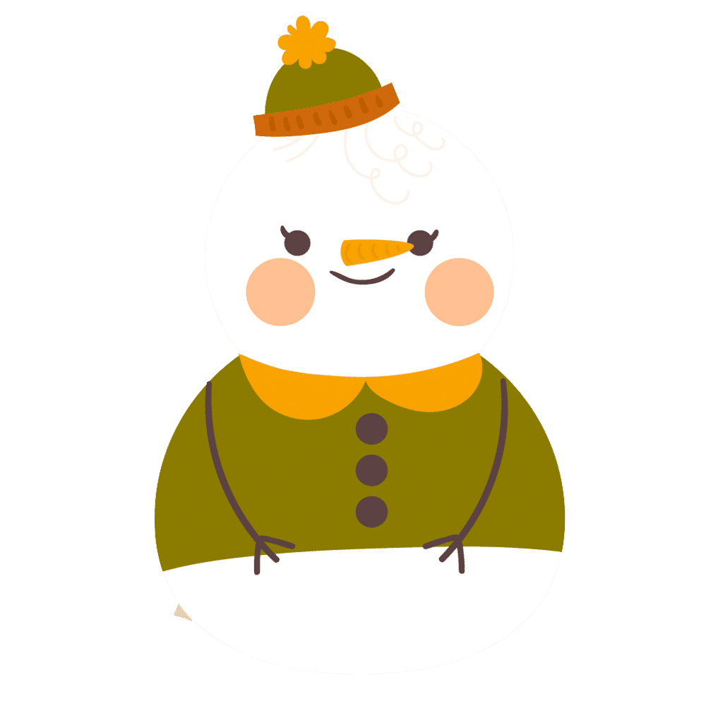 snowman clipart