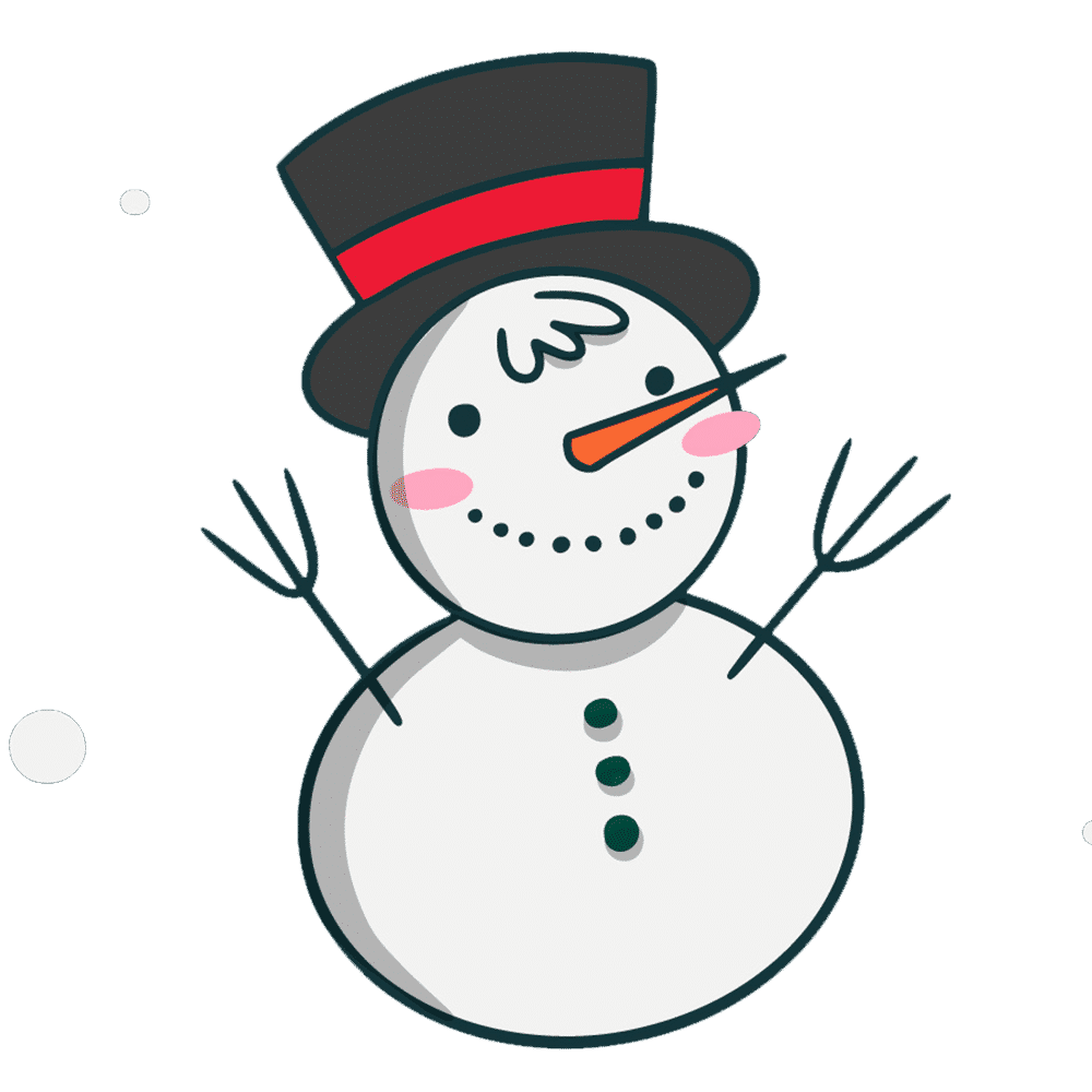 snowman clipart