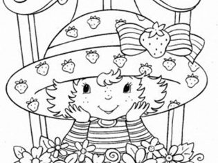 Free & Easy To Print Strawberry Shortcake Coloring Pages - Tulamama