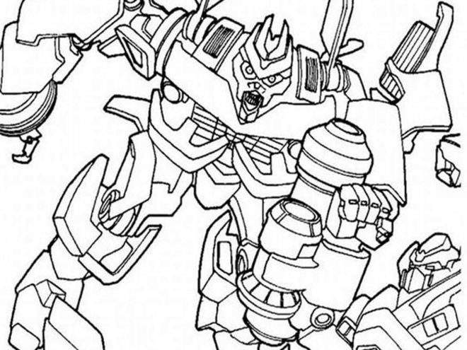 Download Free Easy To Print Transformers Coloring Pages Tulamama