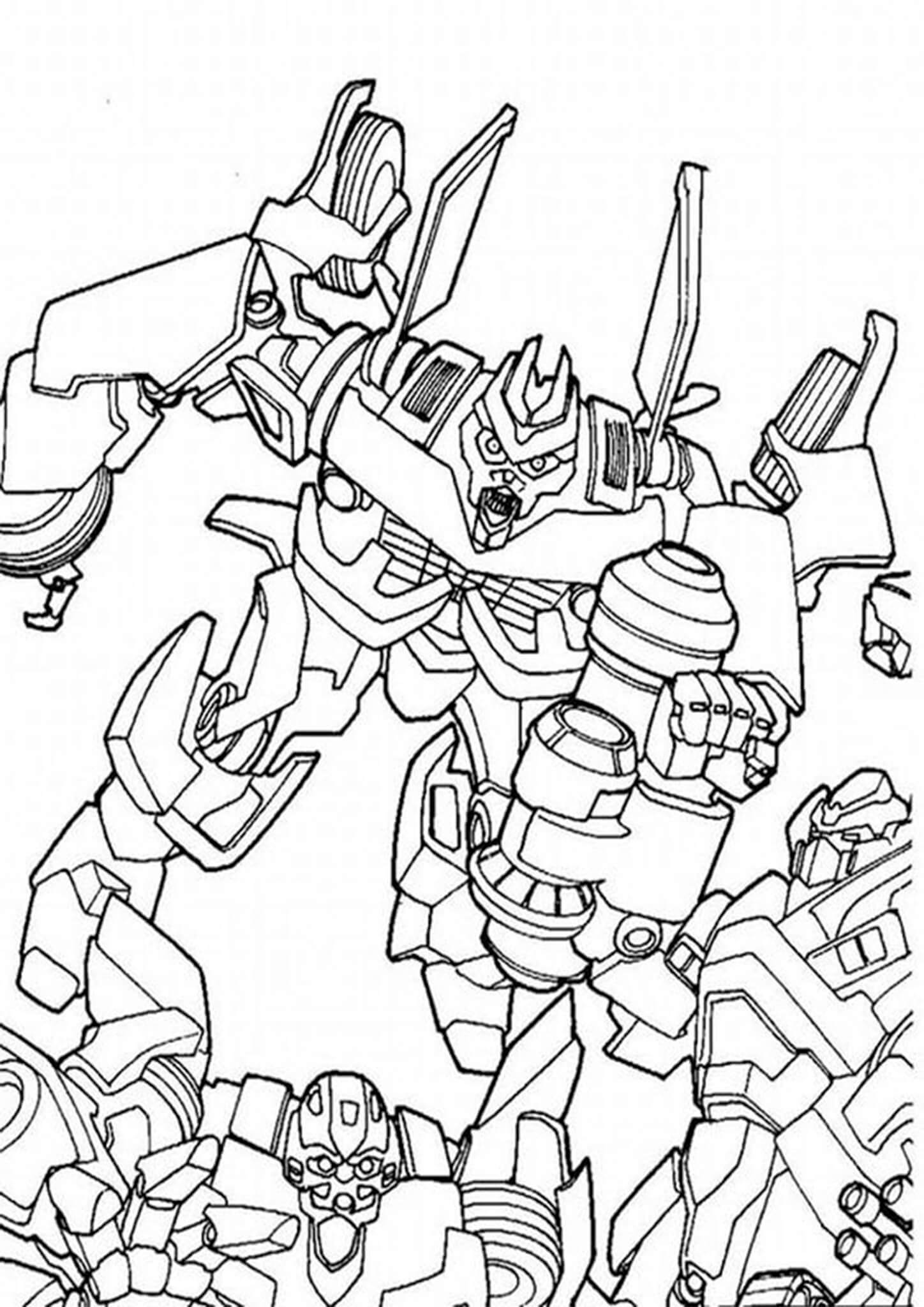 Free & Easy To Print Transformers Coloring Pages - Tulamama