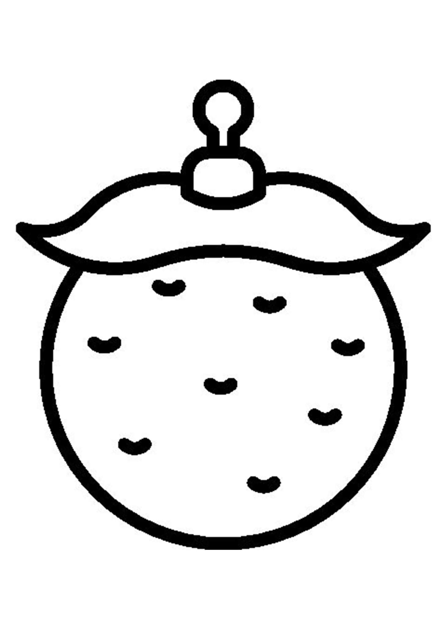 Christmas Ornament Coloring Pages - Tulamama