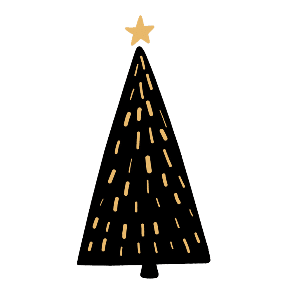 Christmas tree clipart