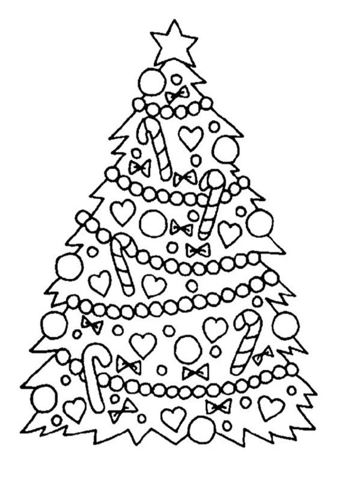 Free &amp; Easy To Print Christmas Coloring Pages - Tulamama