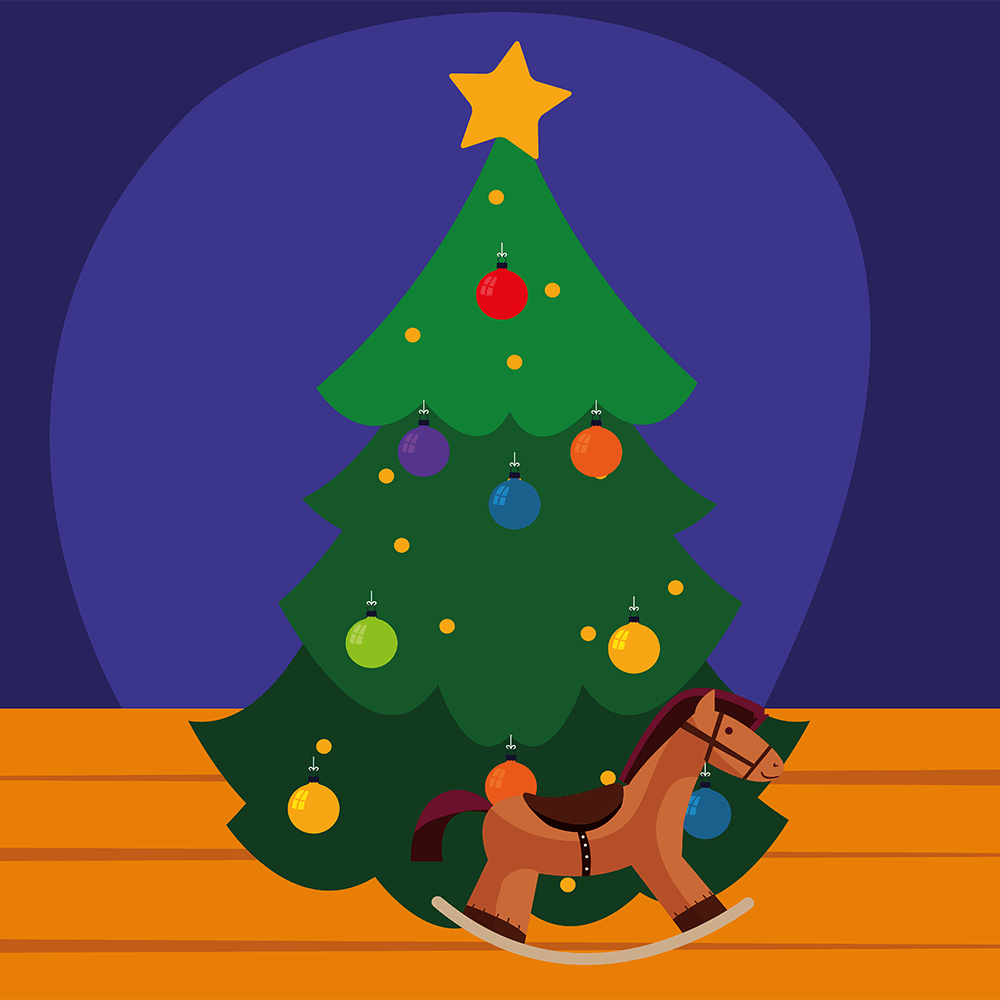 Christmas tree clipart