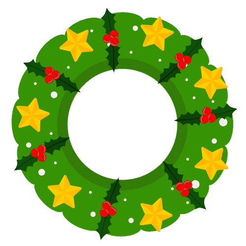 Free & Cute Christmas Wreath Clipart For Your Holiday Decorations ...