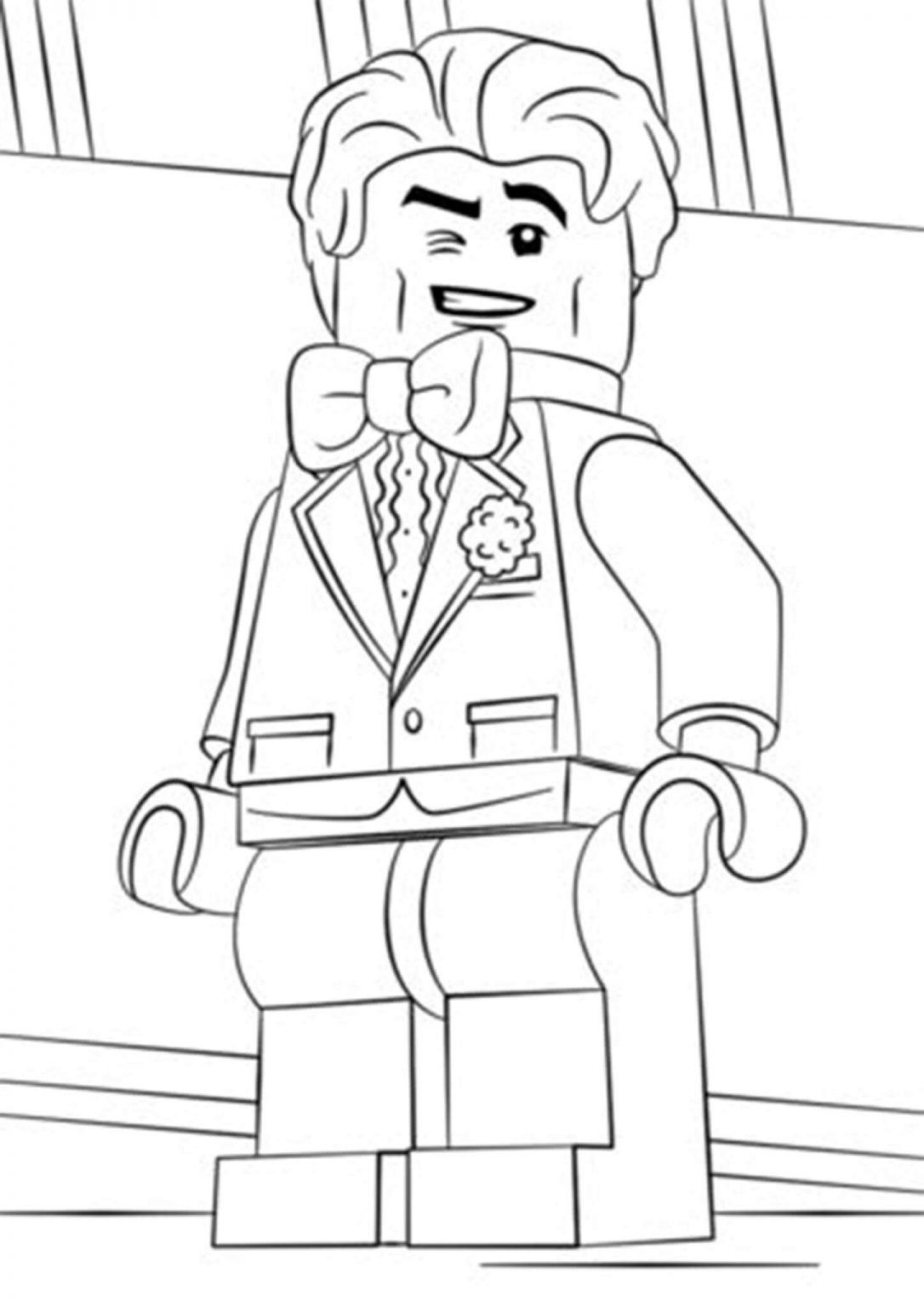 Free & Easy To Print Lego Batman Coloring Pages - Tulamama