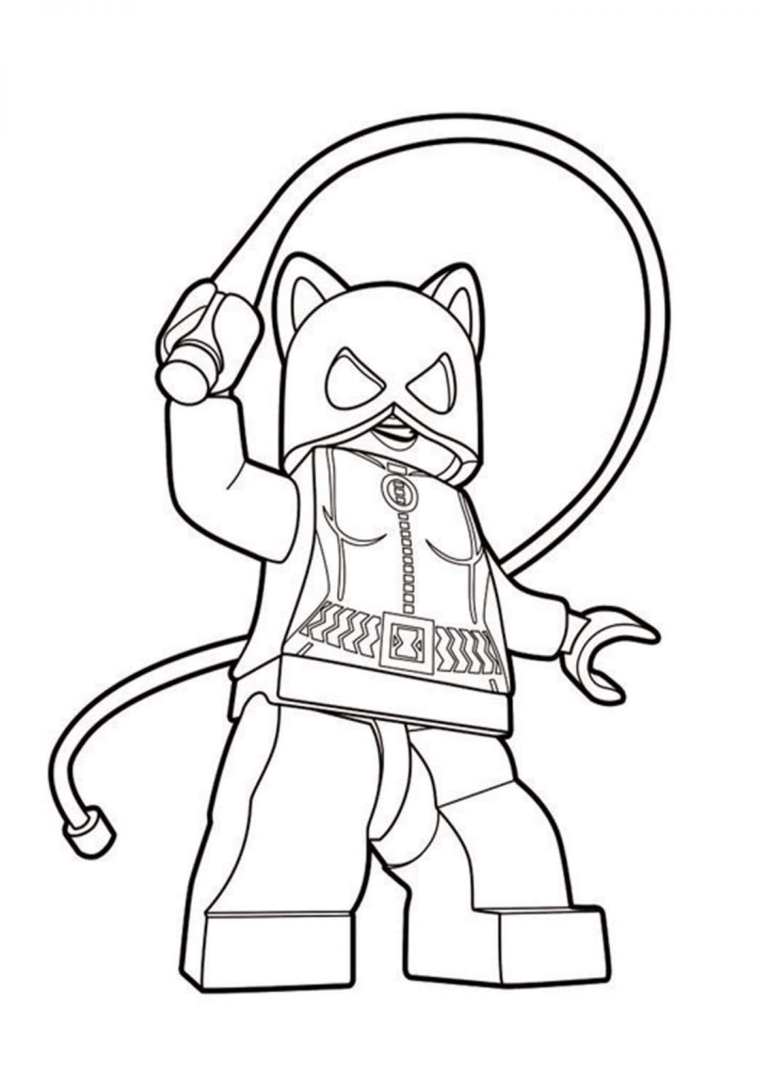 Free & Easy To Print Lego Batman Coloring Pages - Tulamama