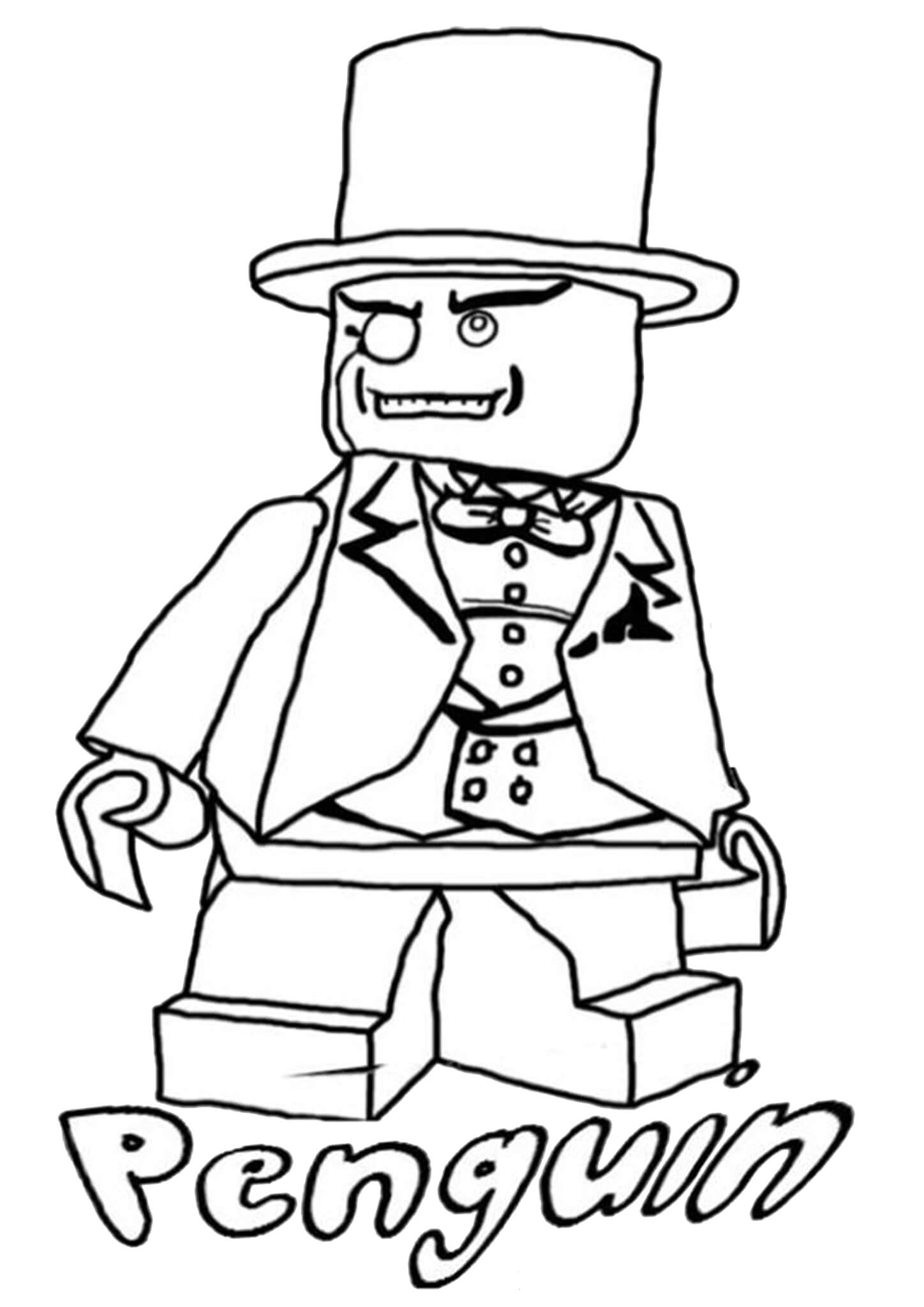 Free & Easy To Print Lego Batman Coloring Pages - Tulamama