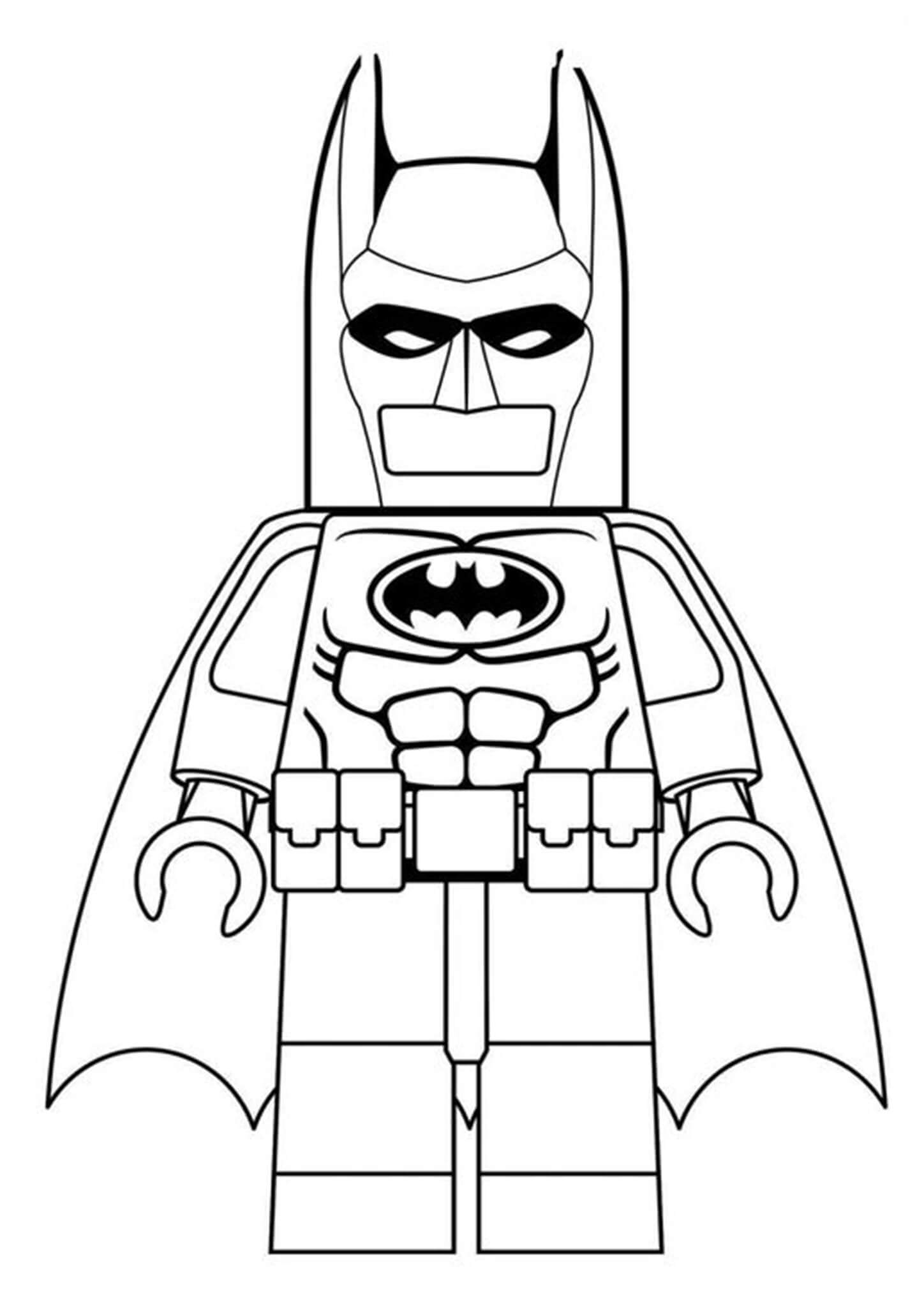 Free & Easy To Print Lego Batman Coloring Pages   Tulamama