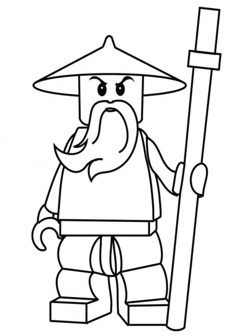 Free & Easy To Print Lego Coloring Pages - Tulamama