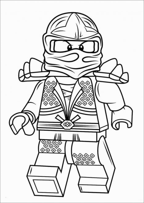 Free & Easy To Print Lego Coloring Pages - Tulamama