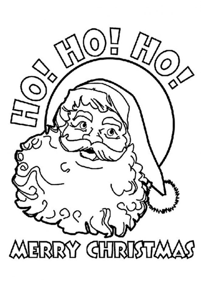 Free Printable Santa Coloring Pages For Kids - Tulamama