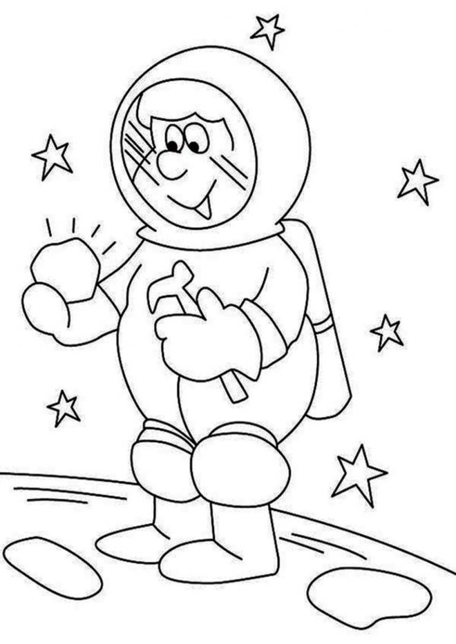 Free & Easy To Print Space Coloring Pages - Tulamama