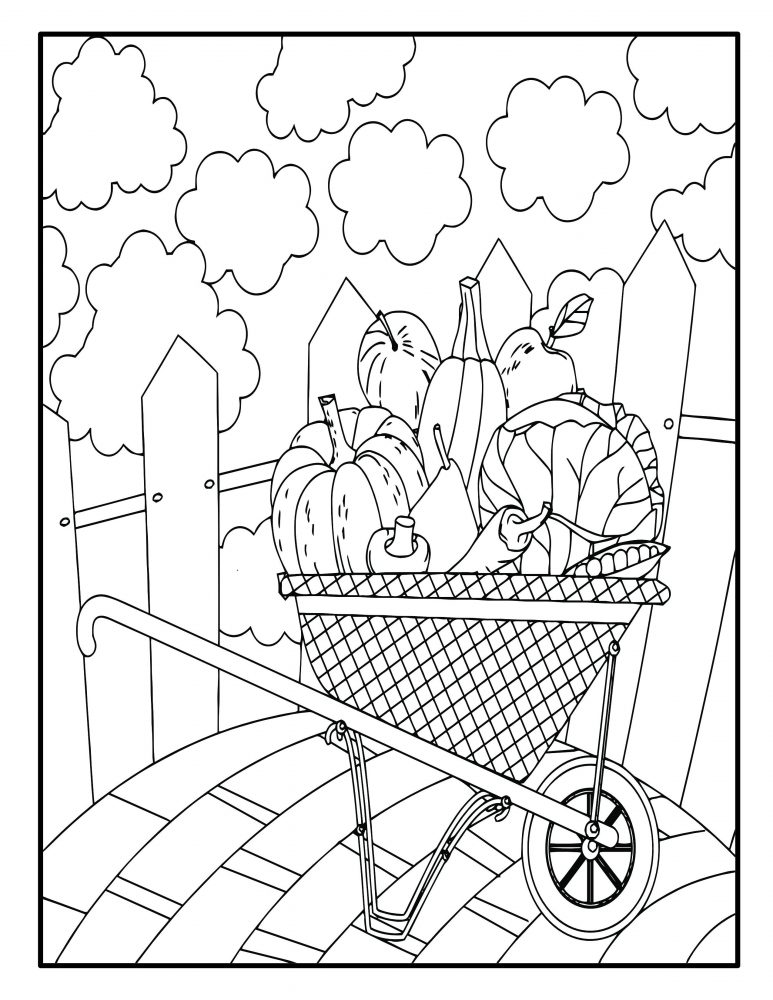 Fun Thanksgiving coloring pages for your little one. They are free and easy to print. The collection is varied with different skill levels