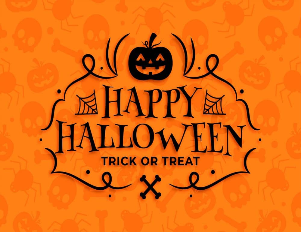 happy halloween sign printable