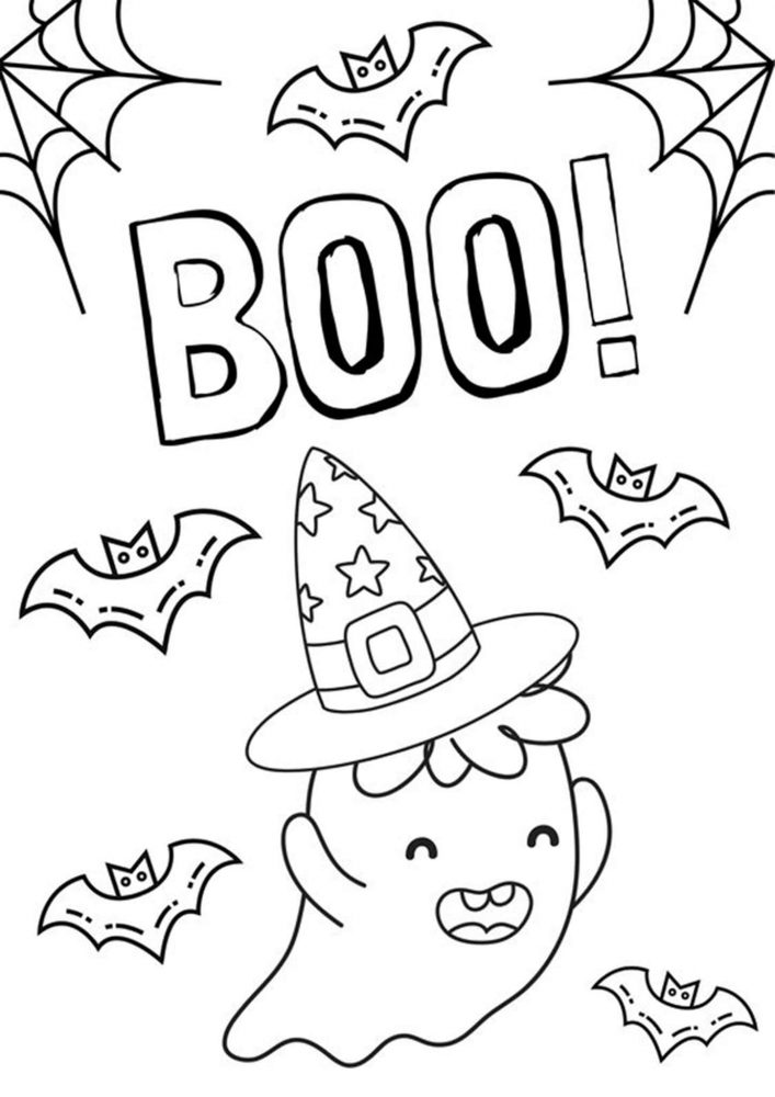 Free Easy To Print Halloween Coloring Pages Tulamama