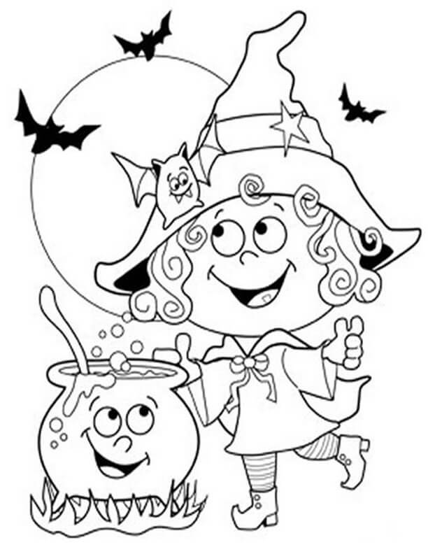 free halloween coloring pages to print out