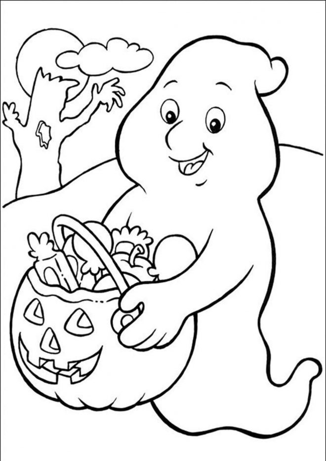 Free & Easy To Print Halloween Coloring Pages - Tulamama