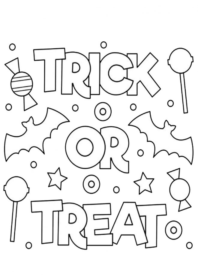 Free & Easy To Print Halloween Coloring Pages - Tulamama