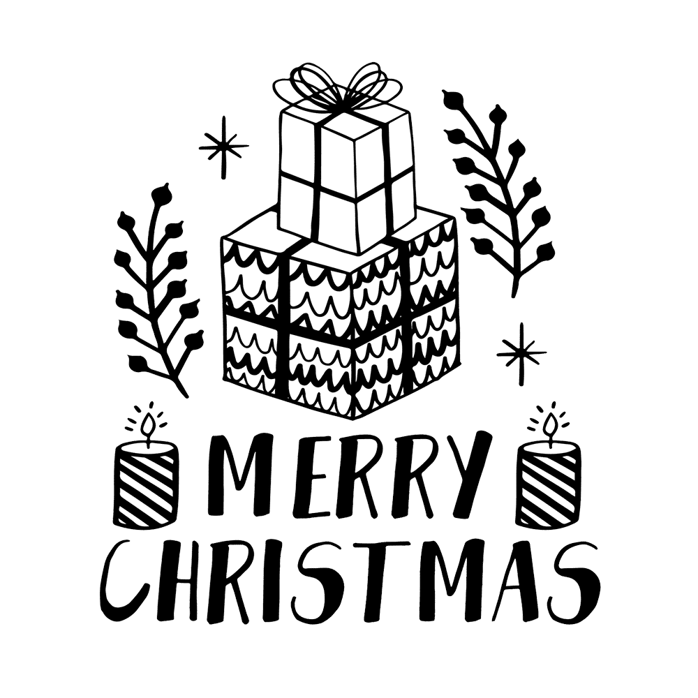 Free & Cute Merry Christmas Clipart For Your Holiday Decorations - Tulamama