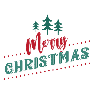 Free &amp; Cute Merry Christmas Clipart For Your Holiday Decorations - Tulamama