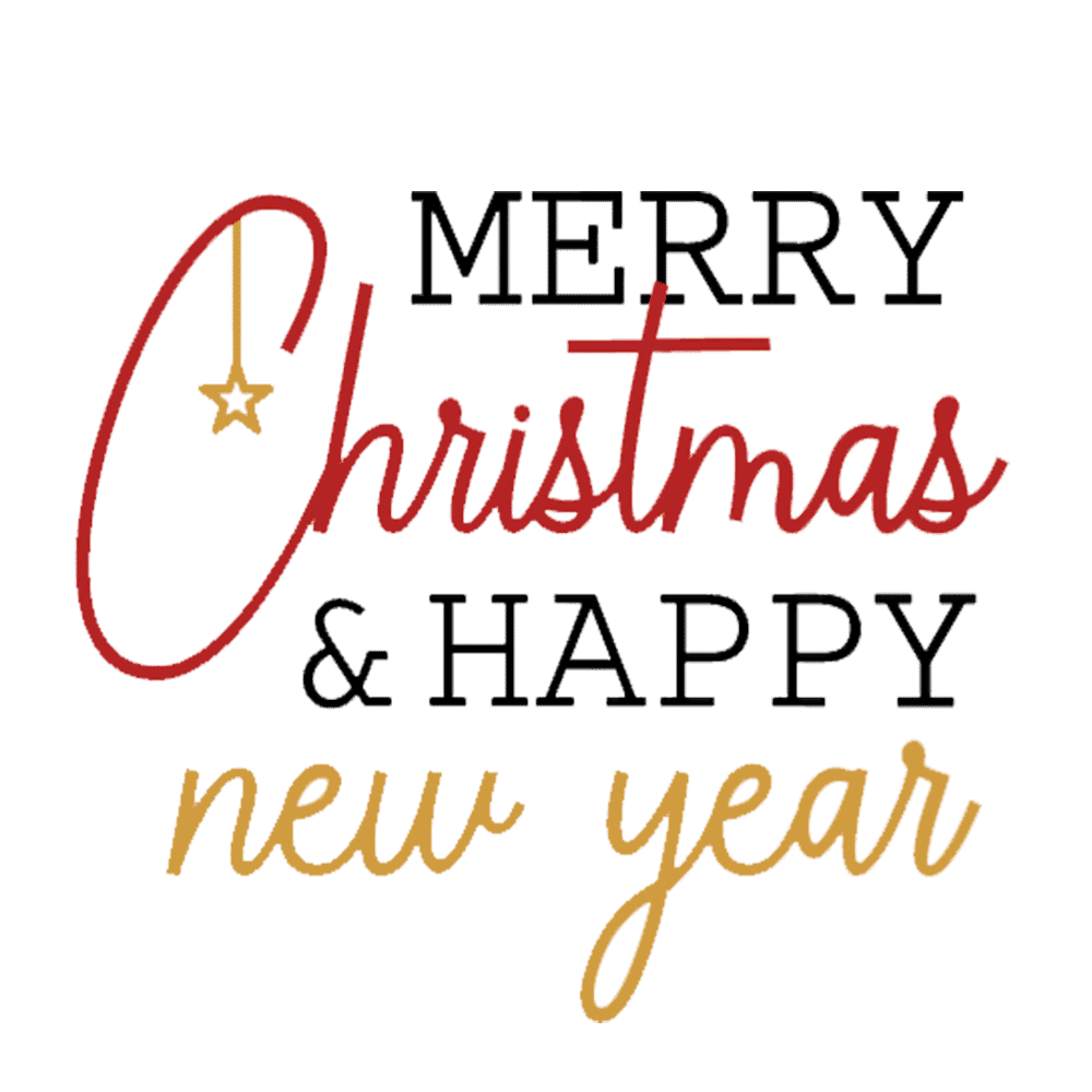 Free &amp; Cute Merry Christmas Clipart For Your Holiday Decorations - Tulamama