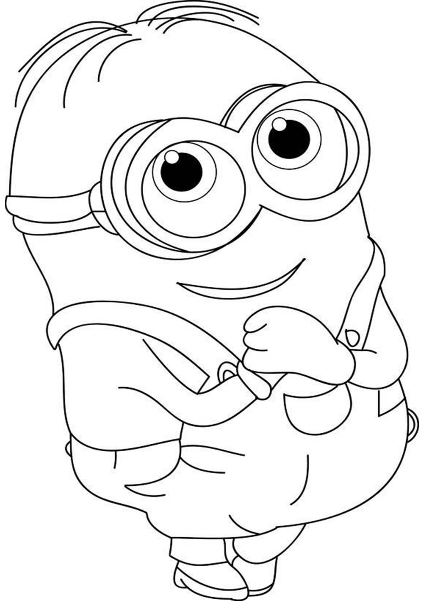 Free & Easy To Print Minions Coloring Pages Tulamama