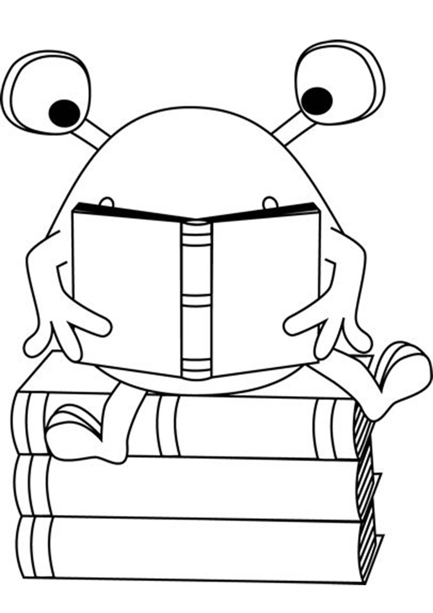 Free & Easy To Print Monster Coloring Pages - Tulamama