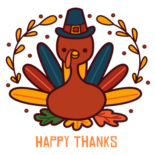 Free & Cute Thanksgiving Clipart - Tulamama