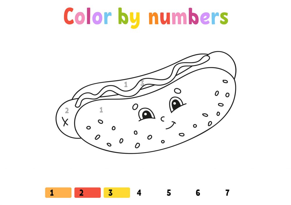 Thanksgiving Color by Number