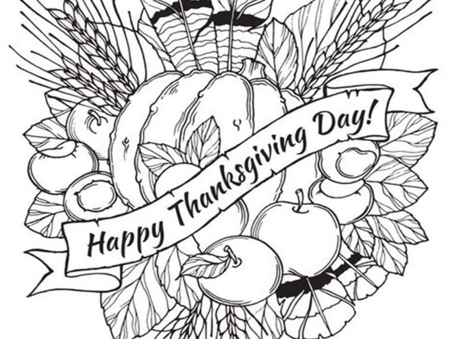 Free Printable Thanksgiving Coloring Pages Tulamama